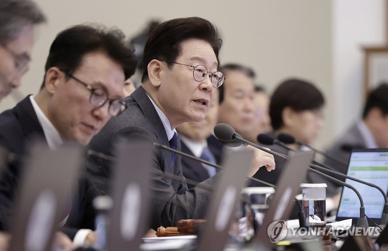 국무회의 주재하는 이재명 대통령 (출처=연합뉴스)