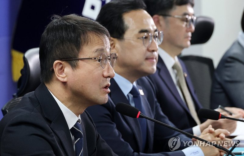 추경 당정, 발언하는 한병도 원내대표 (출처=연합뉴스)