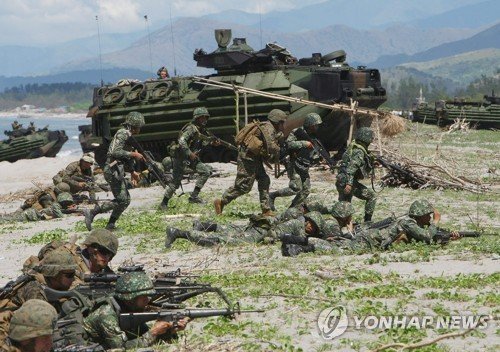 미 31해병원정대 훈련 (출처=연합뉴스)