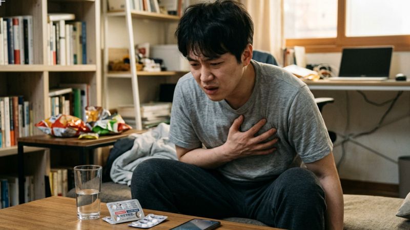 20대 男, 진통제 복용 후 가슴 통증…'심정지'까지  