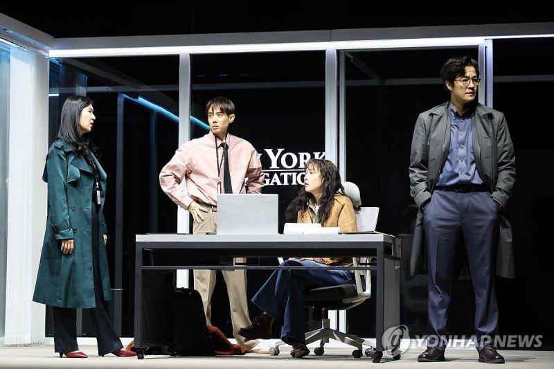 30일 세종문화회관 M씨어터에서 열린 '빅 마더' 프레스콜이 열렸다. 세종문화회관 제공. 연합뉴스