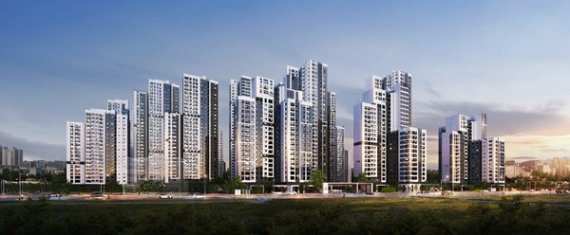 <사진: ‘더샵 신길센트럴시티’ 투시도. 사진=포스코이앤씨>