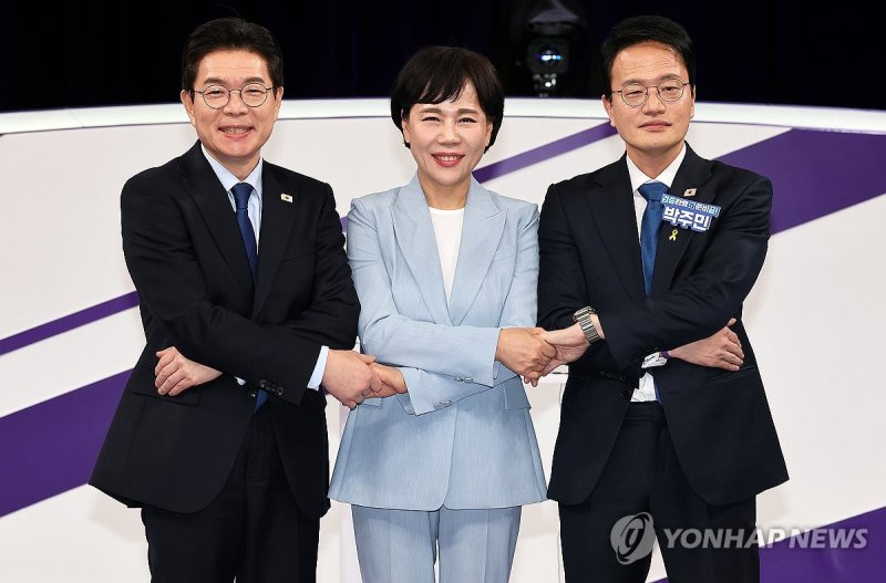 더불어민주당 서울시장 후보자 본경선 합동토론회 (출처=연합뉴스)