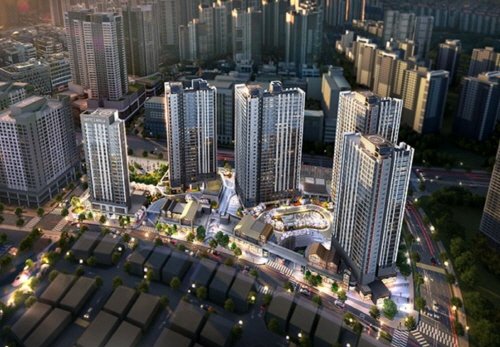 검단 롯데캐슬 넥스티엘 조감도