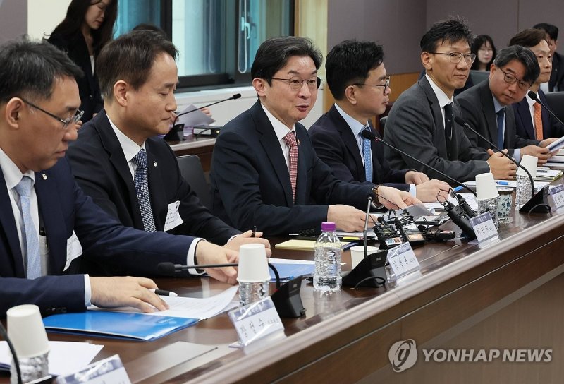 이억원 위원장, 가계부채 점검회의 발언 (출처=연합뉴스)