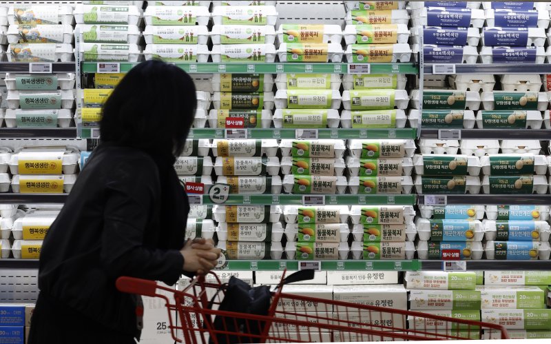 [서울=뉴시스] 김혜진 기자 = 서울 시내 한 대형마트에서 시민들이 장을 보고 있다. 2026.03.06. jini@newsis.com