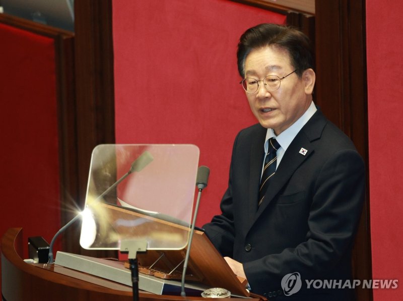 이재명 대통령, 추경 시정연설 (출처=연합뉴스)