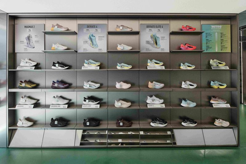 서울 성수동에 오픈한 푸마 스니커 박스 컨셉 스토어 성수점. 푸마 제공