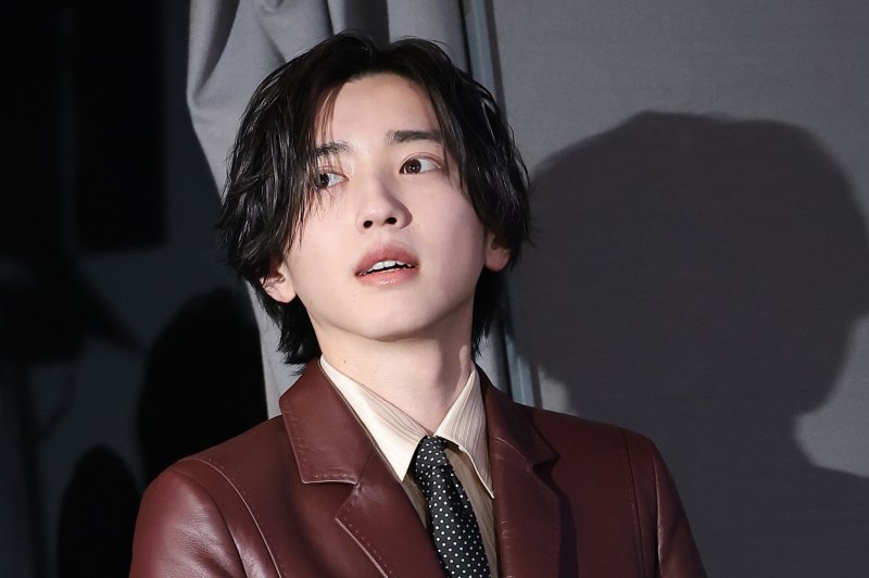 일본 배우 미치에다 슌스케(道枝駿佑)가 3일 서울 용산구 CGV용산아이파크몰에서 열린 영화 ‘네가 마지막으로 남긴 노래’ 기자 간담회에 참석하고 있다. 지난 1일 개봉한 '네가 마지막으로 남긴 노래'는 시를 쓰는 소년 '하루토'와 노래로 세상을 그리는 소녀 '아야네'가 둘만의 음악과 사랑을 완성해 가는 청춘을 그린 작품이다. 2026.4.3 ⓒ 뉴스1 권현진 기자