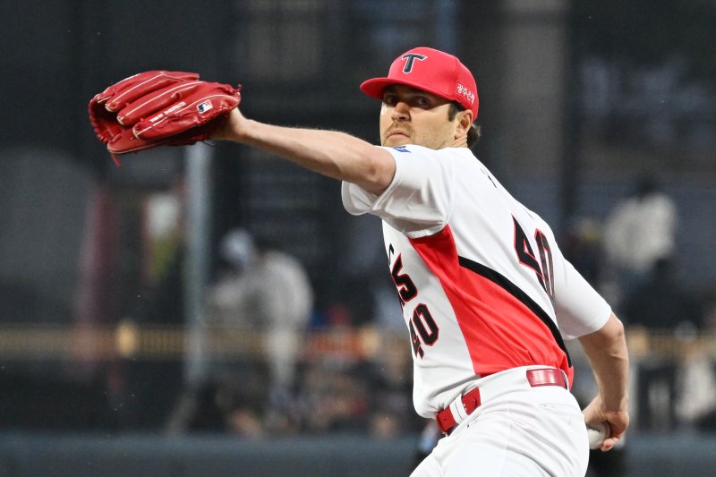 오늘도 승리를 챙기지는 못했지만... 1실점으로 상대를 잘 막은 제임스 네일.연합뉴스