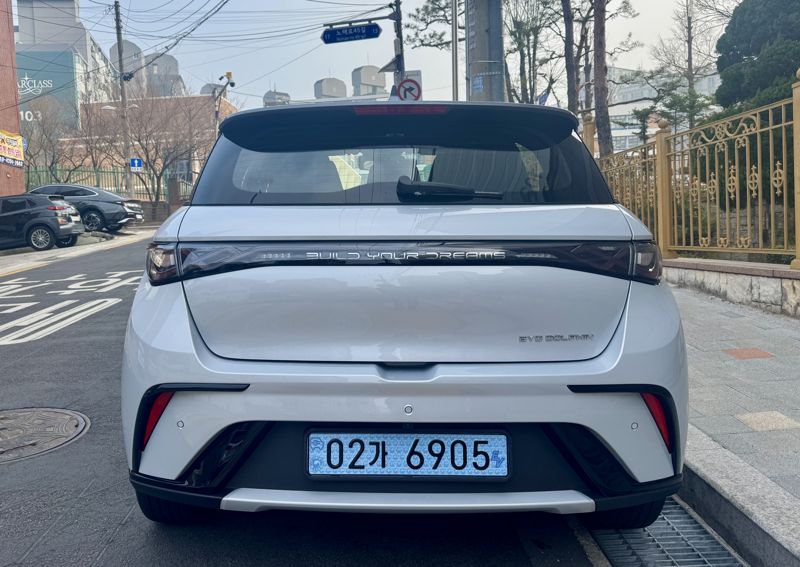 BYD 돌핀 액티브. 사진=김동찬 기자.