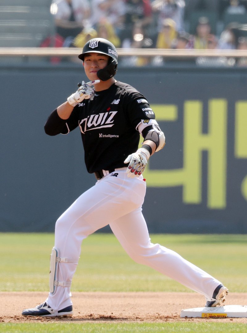 KT 위즈 이강민. ⓒ 뉴스1 김진환 기자