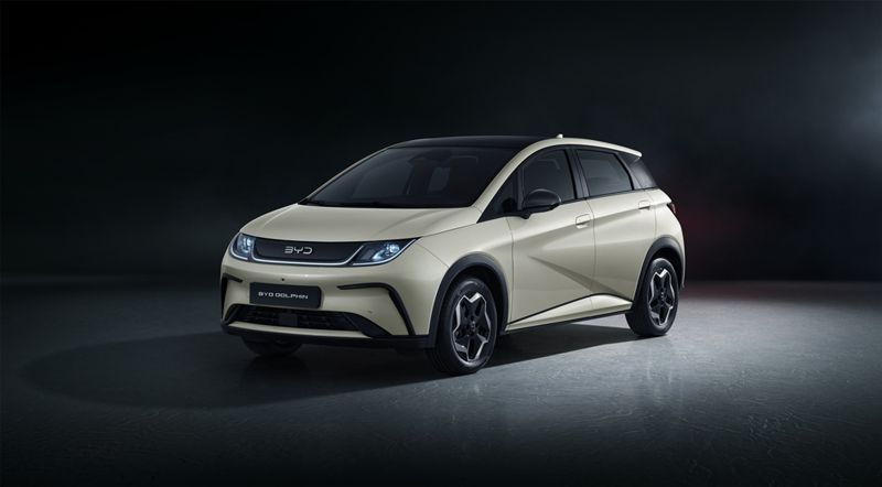 BYD의 소형 전기 해치백 '돌핀(BYD DOLPHIN)'. 사진=BYD코리아 제공