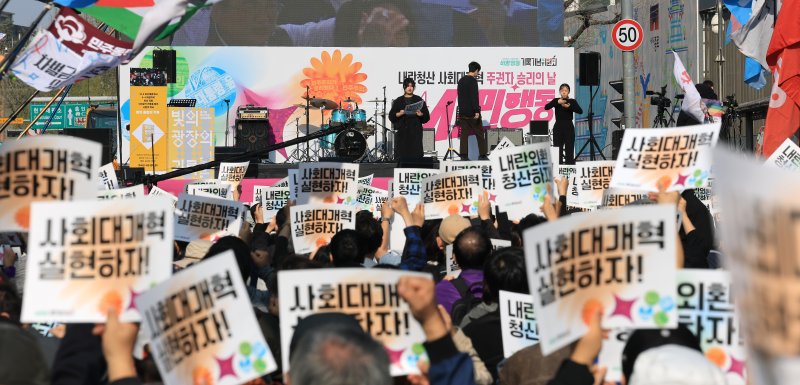 尹 탄핵 1년…"파면 이후가 과제" 전국서 후속조치 촉구(종합)