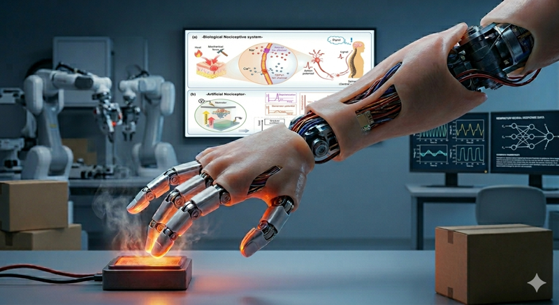 "앗 뜨거!" 기계가 통증을 느낀다... 로봇에 이식한 '인간의 본능' [언박싱 연구실]
