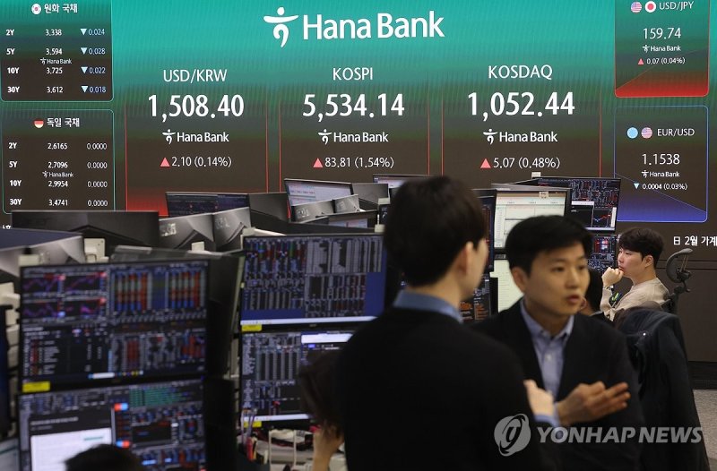 코스피·코스닥 동반 상승 출발 (출처=연합뉴스)