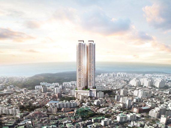 <울산 경남아너스빌 시그니처 투시도>