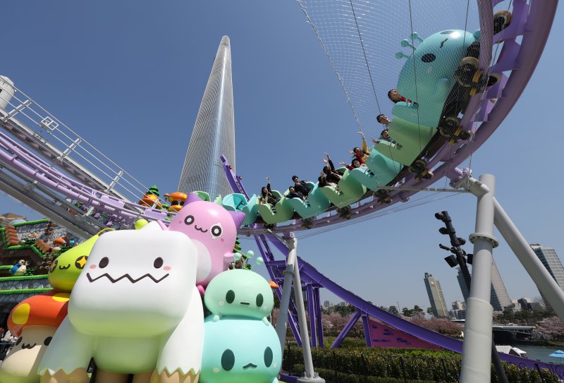 롯데월드 어드벤처 '메이플 아일랜드존' 직접 가보니