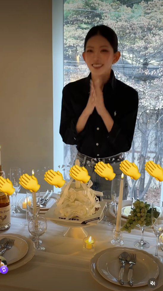 '5월 결혼' 최준희, 브라이덜 파티서 미모 절정 "나의 꽃밭 공주들"