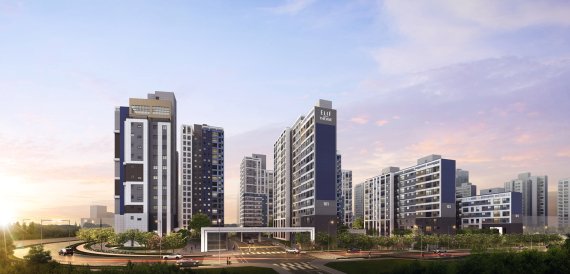 엘리프 한신더휴 수원 투시도