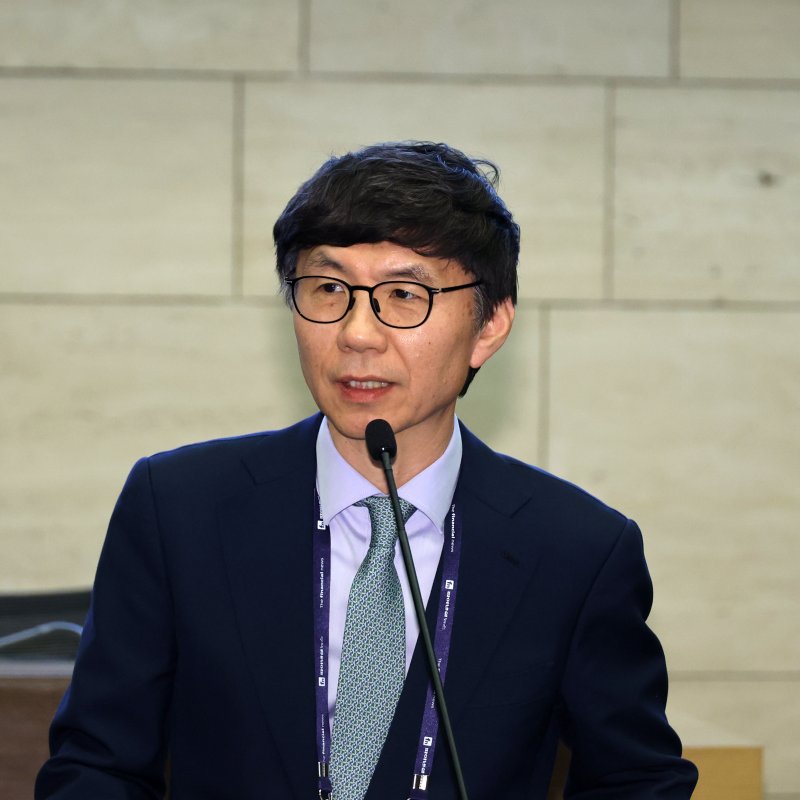 박철성 한양인구문제연구원 원장이 8일 파이낸셜뉴스와 한반도미래인구연구원이 공동개최한 제9회 서울인구심포지엄에서 강연을 하고 있다. 사진=서동일 기자