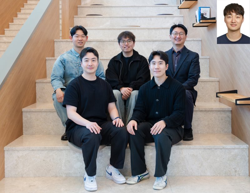 GIST 노상준 박사과정생, 이상범 석박통합과정생, 이규빈 교수, 이건협·김강민 박사과정생, 백승혁 한국기계연구원 선임연구원. (사진=GIST 제공) photo@newsis.com