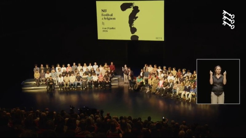 제80회 아비뇽 페스티벌 프로그램 발표 전경 _아비뇽 페스티벌 홈페이지. 뉴스1