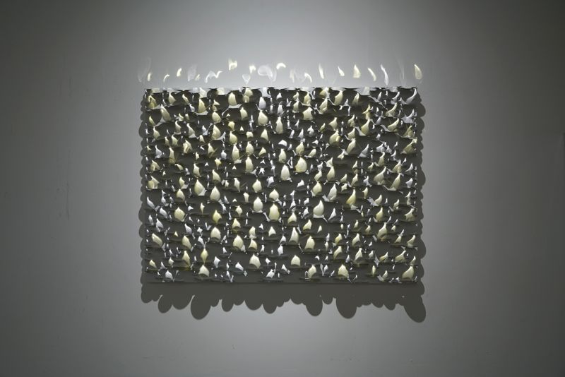 권용래 'Eternal Flame-Golden Yellow'. 갤러리조은 제공