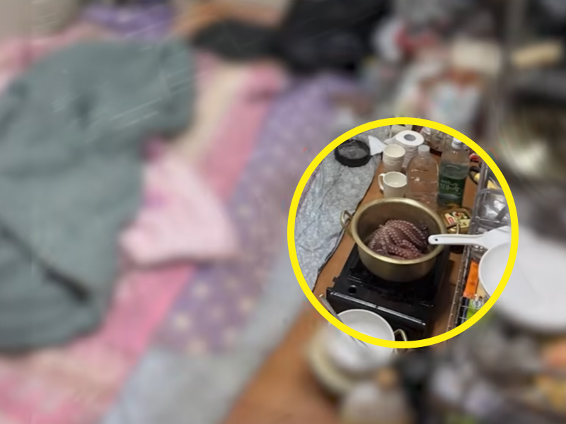 심야 시간대 전통시장 해산물 도소매점을 반복 침입해 문어 등을 훔쳐 달아난 50대 남성이 구속 상태로 검찰에 송치됐다. 경찰은 해당 남성의 집에서 냄비에 담긴 문어 등 해산물을 확인했다. /사진=경찰청 유튜브