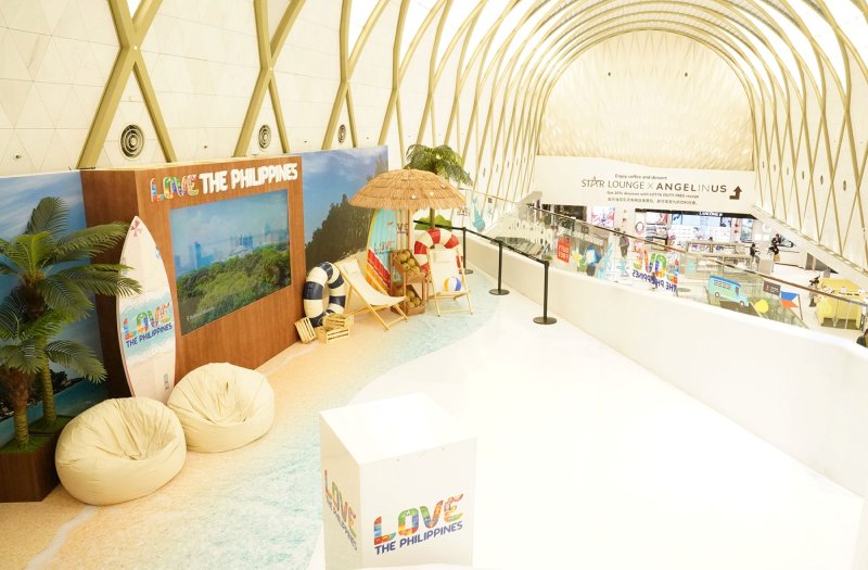롯데면세점 명동본점 12층 ‘필리핀 관광부 팝업 스토어’. *재판매 및 DB 금지