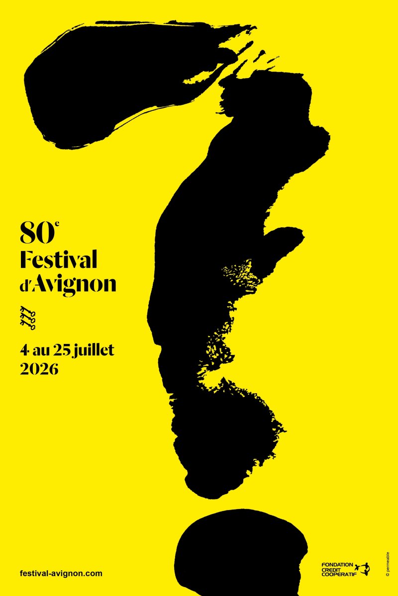 제80회 아비뇽 축제 포스터(아비뇽 페스티벌 제공)