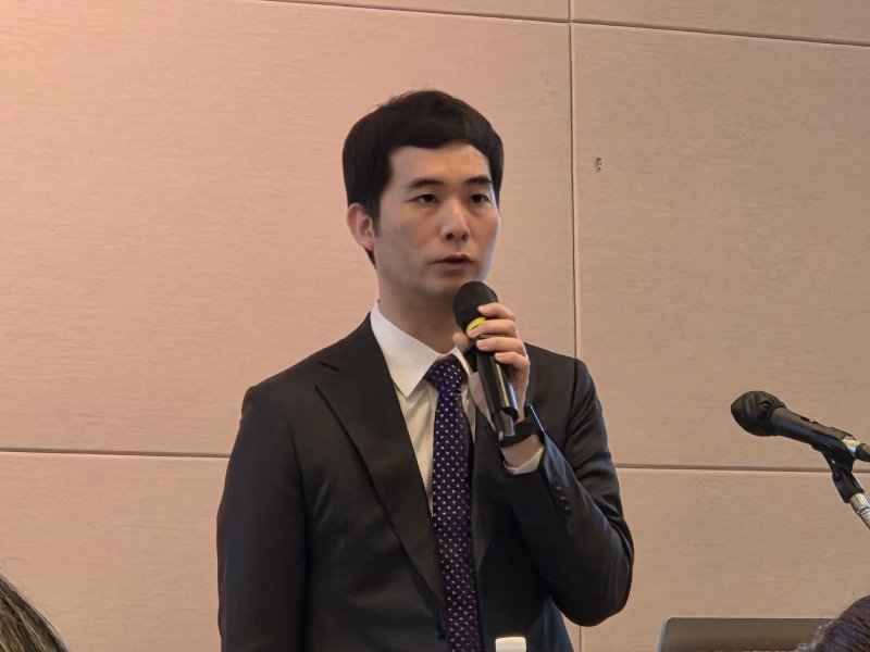 김호섭 한국신용평가 연구위원이 9일 서울 여의도 한국경제인협회 콘퍼런스센터에서 진행된 세미나에서 발표를 하고 있다. 2026. 4. 9/뉴스1 황진중 기자