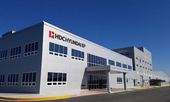멕시코 누에보레온주(州)에 위치한 HDC현대EP 멕시코 법인 전경