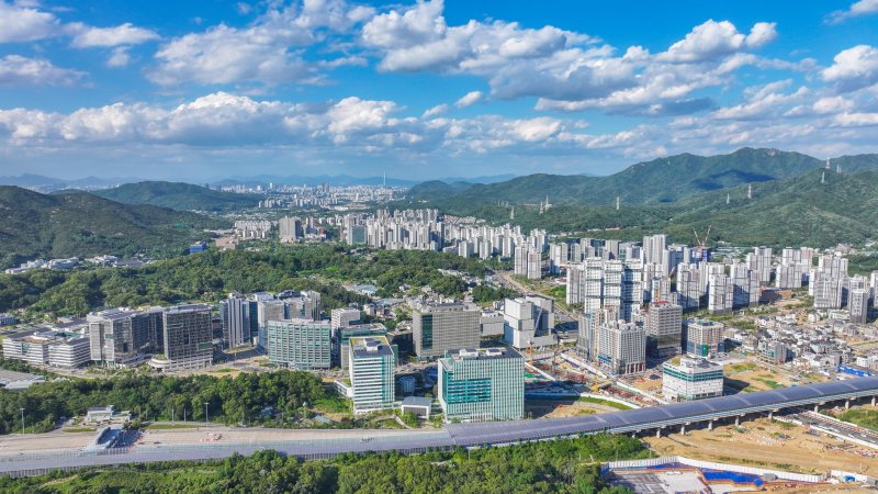 과천지식정보타운 전경. 뉴시스