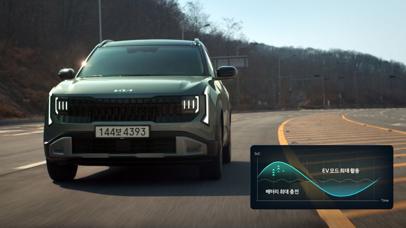 디 올 뉴 셀토스 하이브리드 계층형 예측 제어. 기아 제공.