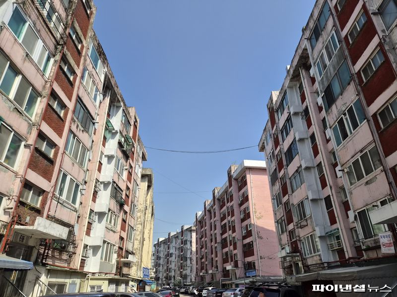 서울 용산구 중산시범아파트 전경. 사진=최가영 기자