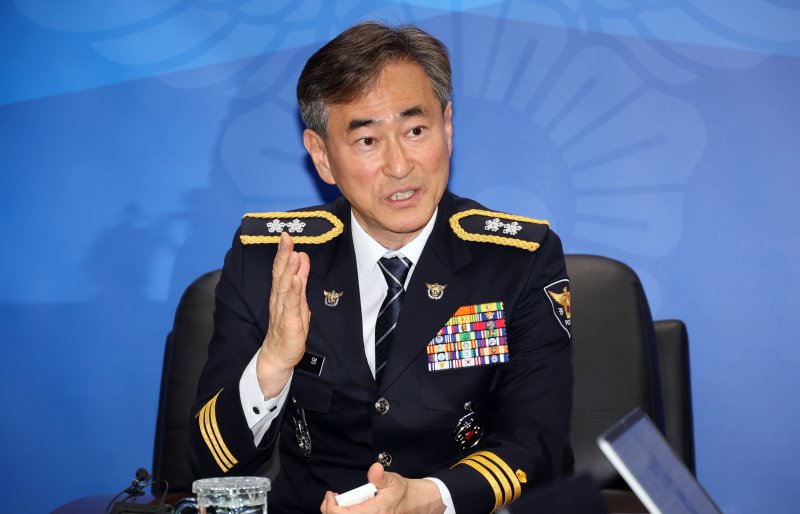 이재영 전북경찰청장. 연합뉴스