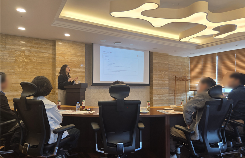 한국투자증권 GWM센터 내 위치한 세미나실에서 초고액 자산가들을 대상으로 절세 전략 관련 컨설팅이 진행되고 있다. 한국투자증권 제공