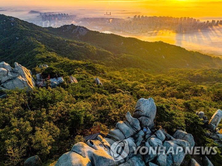 홍성 용봉산 (출처=연합뉴스)