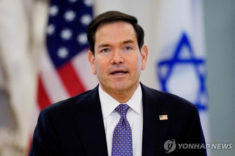 루비오 미국 국무부 장관 (출처=연합뉴스)