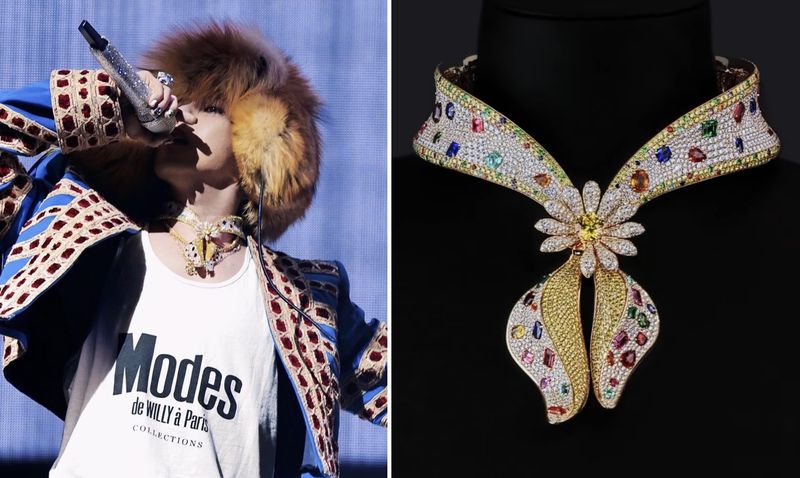 코첼라 찢은 지드래곤, 무대 의상도 명품…착용 제품 보니