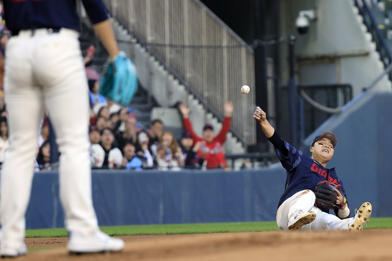 롯데 3루수 한동희.연합뉴스
