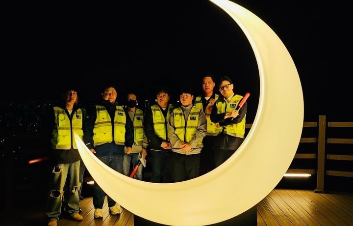 한동훈 전 대표가 15일 부산 북구 만덕2동 청년 자율방범대 대원들과 함께 ‘만덕 지역 야간 방범순찰’을 했다. (사진= 한 전 대표 페이스북)