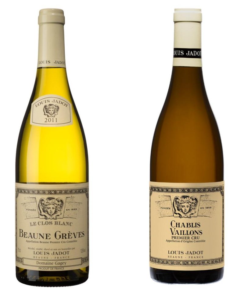 루이 자도 본 그레브 프르미에 크뤼 르 끌로 블랑(왼쪽) 루이 자도 샤블리 프르미에 크뤼 바이용