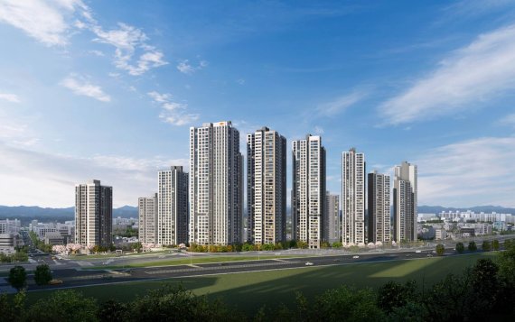 e편한세상 부천 어반스퀘어 투시도