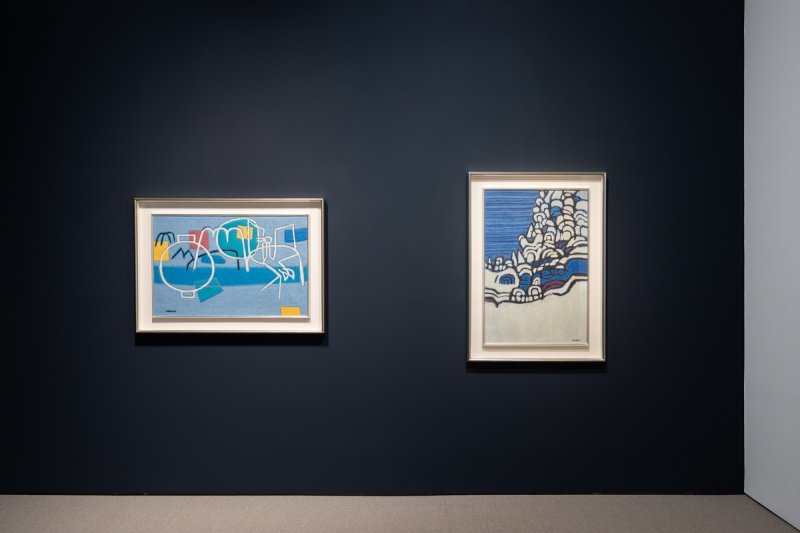 '한국현대회화 하이라이트: 모더니즘과 도전' 전시 전경 (출처=연합뉴스)