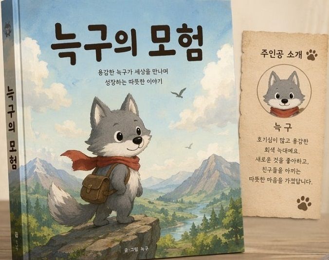 늑구가 쓴 것처럼 꾸민 자서전의 이미지가 온라인에서 퍼지고 있다. 출처=SNS