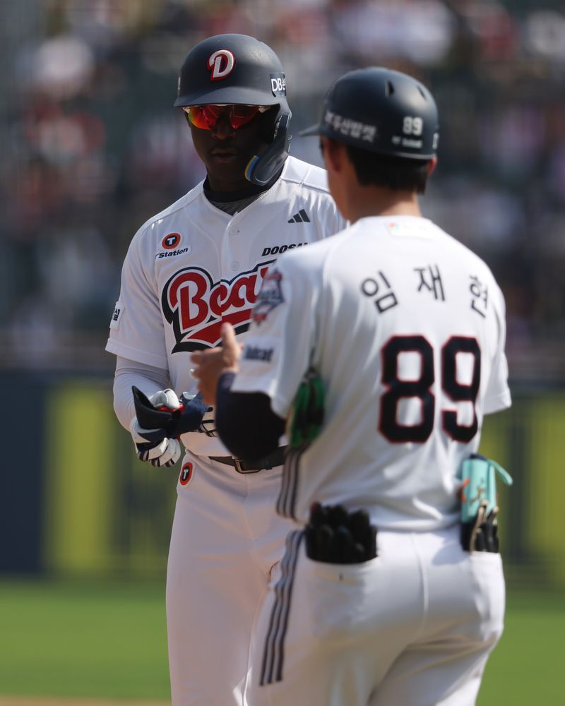 두산 외국인 타자 다즈 카메론.(두산 베어스 제공)