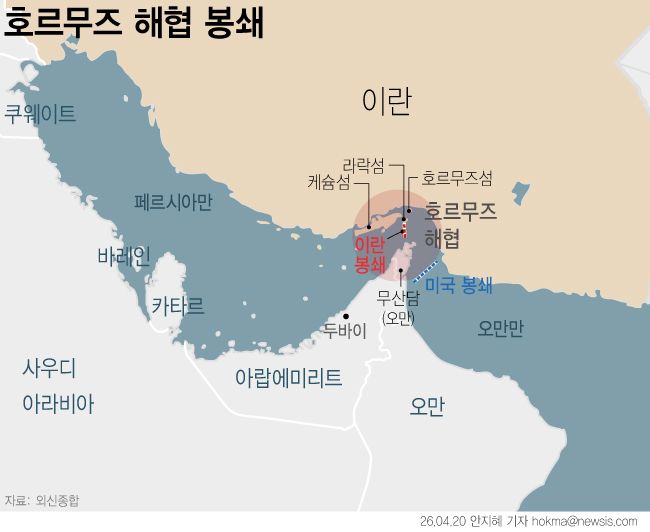 [서울=뉴시스] 트럼프 미국 대통령은 19일(미국 시간) 미 해군 구축함이 미국의 경고를 무시하고 항해하던 이란 국적 화물선을 공격했다고 밝혔다. 앞서 이란은 17일(현지시간) 호르무즈 해협을 일시개방했다가 다음달 재봉쇄하며, 인도 선박 두 척을 공격한 것으로 알려졌다. 미국대표단은 이번 주 파키스탄 이슬라마바드에서 2차 종전 회담을 가질 예정이다. (그래픽=안지혜 기자) hokma@newsis.com