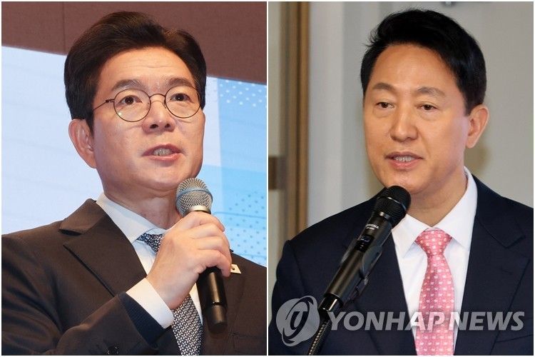 정원오·오세훈 (출처=연합뉴스)